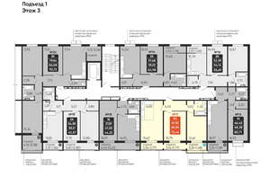 3-к квартира, вторичка, 67м2, 3/10 этаж