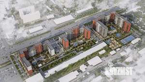 3-к квартира, строящийся дом, 79м2, 9/16 этаж