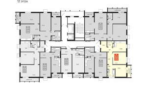 2-к квартира, вторичка, 58м2, 12/15 этаж