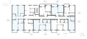 Студия квартира, вторичка, 30м2, 8/18 этаж