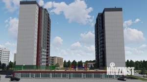 3-к квартира, строящийся дом, 75м2, 17/18 этаж