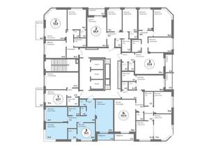 3-к квартира, строящийся дом, 91м2, 4/22 этаж