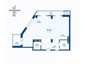 3-к квартира, вторичка, 94м2, 17/25 этаж