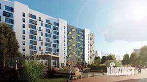 2-к квартира, строящийся дом, 41м2, 7/10 этаж