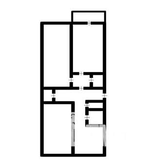 3-к квартира, вторичка, 63м2, 2/5 этаж