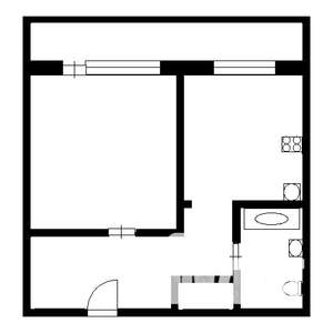 1-к квартира, вторичка, 32м2, 9/9 этаж