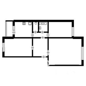 3-к квартира, вторичка, 75м2, 4/10 этаж