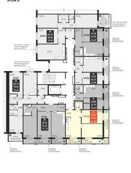 2-к квартира, вторичка, 61м2, 6/10 этаж