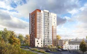 2-к квартира, строящийся дом, 58м2, 9/15 этаж