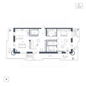 1-к квартира, вторичка, 134м2, 5/10 этаж