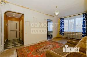 3-к квартира, вторичка, 53м2, 1/2 этаж