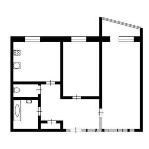 2-к квартира, вторичка, 52м2, 6/9 этаж