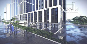 Студия квартира, строящийся дом, 31м2, 24/30 этаж