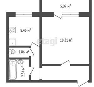 1-к квартира, вторичка, 41м2, 3/10 этаж