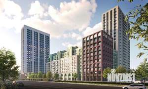 1-к квартира, вторичка, 41м2, 1/24 этаж