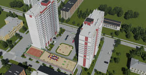 1-к квартира, вторичка, 41м2, 9/20 этаж