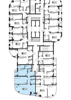 2-к квартира, вторичка, 127м2, 10/29 этаж
