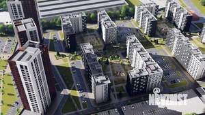2-к квартира, строящийся дом, 37м2, 5/10 этаж