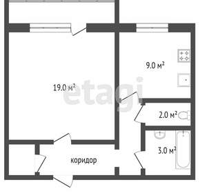 1-к квартира, вторичка, 41м2, 10/10 этаж