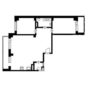 2-к квартира, вторичка, 80м2, 13/21 этаж