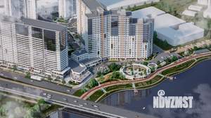 2-к квартира, строящийся дом, 66м2, 7/24 этаж