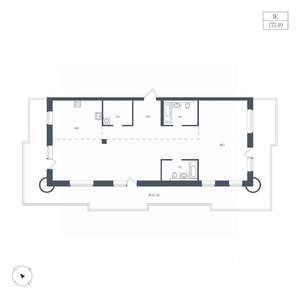 1-к квартира, вторичка, 133м2, 7/10 этаж