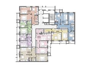 2-к квартира, вторичка, 63м2, 12/16 этаж