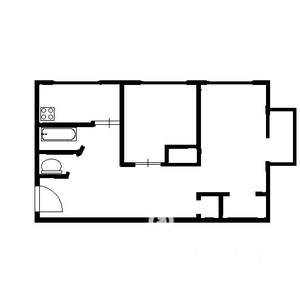 1-к квартира, вторичка, 41м2, 4/21 этаж