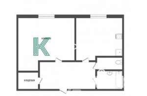 1-к квартира, вторичка, 44м2, 3/10 этаж