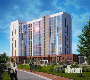 2-к квартира, строящийся дом, 63м2, 6/16 этаж