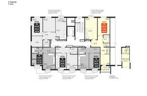 3-к квартира, вторичка, 72м2, 7/10 этаж