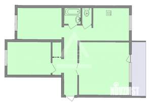 3-к квартира, вторичка, 70м2, 5/10 этаж