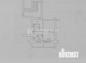1-к квартира, вторичка, 32м2, 1/5 этаж
