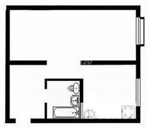 1-к квартира, вторичка, 32м2, 4/5 этаж