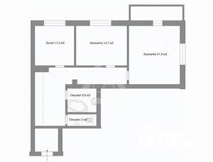 2-к квартира, вторичка, 80м2, 4/16 этаж
