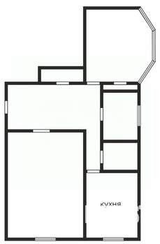 2-к квартира, вторичка, 63м2, 2/3 этаж