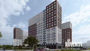 2-к квартира, вторичка, 61м2, 5/17 этаж