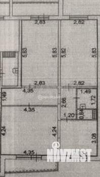 3-к квартира, вторичка, 74м2, 3/10 этаж