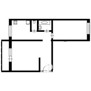 2-к квартира, вторичка, 51м2, 6/10 этаж
