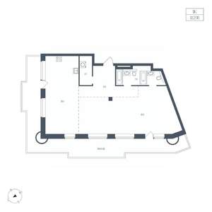 1-к квартира, вторичка, 113м2, 4/7 этаж