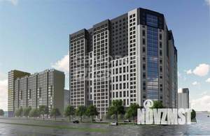 2-к квартира, строящийся дом, 57м2, 16/25 этаж