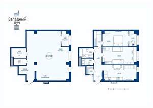 1-к квартира, вторичка, 81м2, 11/23 этаж