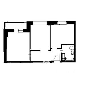 2-к квартира, вторичка, 56м2, 5/26 этаж