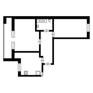 2-к квартира, вторичка, 65м2, 1/11 этаж
