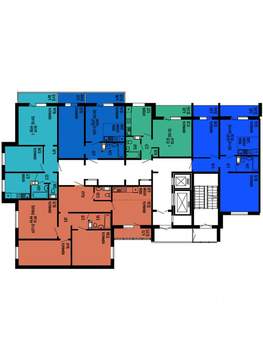 2-к квартира, вторичка, 41м2, 12/16 этаж