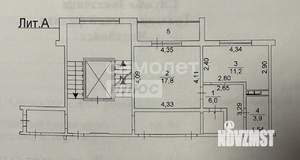 1-к квартира, вторичка, 39м2, 5/10 этаж