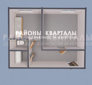 2-к квартира, вторичка, 43м2, 4/10 этаж