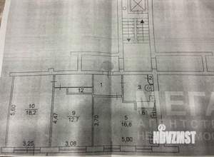 2-к квартира, вторичка, 62м2, 7/9 этаж