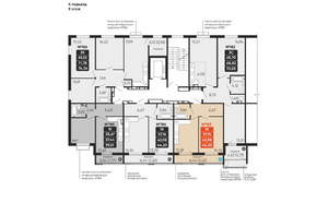 1-к квартира, вторичка, 41м2, 5/10 этаж