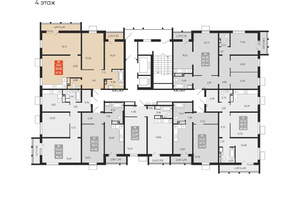 3-к квартира, вторичка, 84м2, 4/15 этаж